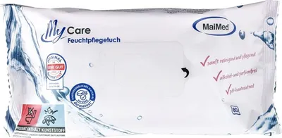 Produktbild von MaiMed MyCare Feuchtpflegetücher, 80 Tücher