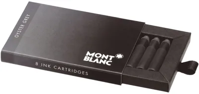 Image de Montblanc® MB128202 Cartouches d'encre, 8 pièces, Gris