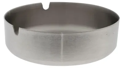 Produktbild von Aschenbecher aus Edelstahl - Durchmesser 10 cm - Fur den Innen- und Ausenbereich