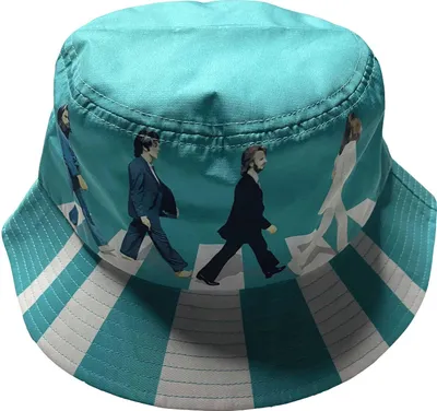 Image de The Beatles - Chapeau mou pour homme/femme unie RO5860 (S-M) (Bleu)