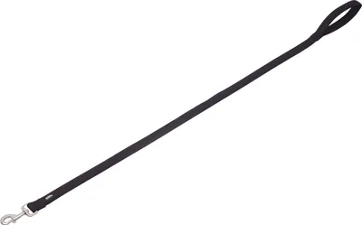 Image de Laisse Nobby "Mesh Preno" noire ; L : 120 cm, l : 15/20 mm