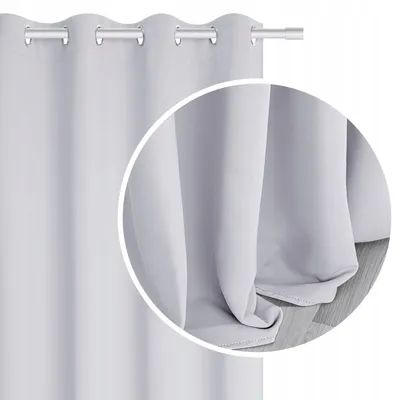 Immagine prodotto di Tenda oscurante spessa, rifinita, con bande e rotelle, 140x250cm