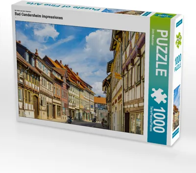 Produktbild von CALVENDO Puzzle Ein Motiv aus dem Kalender Bad Gandersheim Impressionen | 1000 Teile Lege-Größe 64x48cm Foto-Puzzle für glückliche Stunden