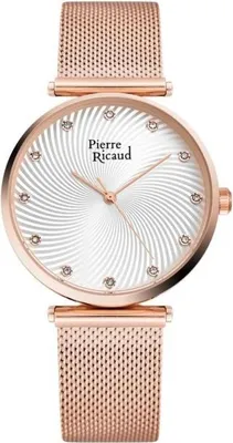 Zdjęcie produktu dla Zegarek  Pierre Ricaud P22096.9143Q CYRKONIE różowe złoto
