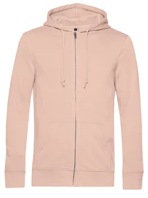 Produktbild von B&C - "Inspire" Hoodie mit durchgehendem Reißverschluss Baumwolle aus biologischem Anbau für Herren/Damen Uni FK2961 (M) (Hellrot)