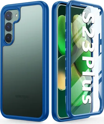 Immagine prodotto di Custodia protettiva per Samsung Galaxy S23+, blu, SM-S916B, SM-S916N, SM-S916U
