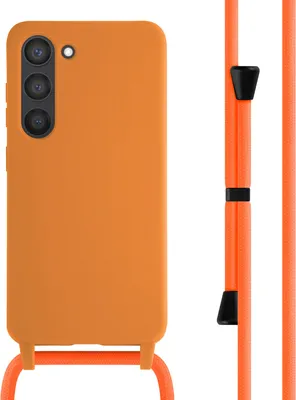 Obrázek produktu pro imoshion silikonové pouzdro s páskem Samsung Galaxy S23 – oranžové