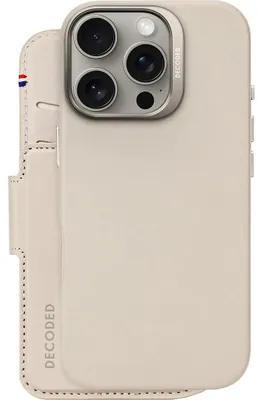 Obrázek produktu pro Pouzdro MagSafe pro Apple iPhone 16 - pouzdro in-1 Decoded Echt Leren 2- - Clay