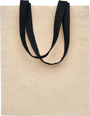 Produktbild von MidOcean - Geschenkbeutel "Chisai", S, Baumwolle MO245 (Einheitsgröße) (Schwarz)