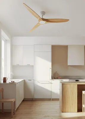 Produktbild von WIND CENTURY - Deckenventilator 40W leise Ø152 cm 100% Holz