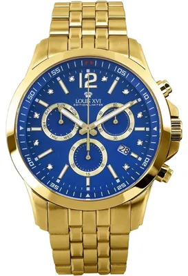 Produktbild von Louis XVI LXVI3501 Herrenuhr Athos Le Grand 2.0 Diamond Chronograph 48mm 10ATM