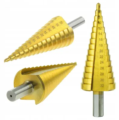 Produktbild von REXXER Stufenbohrer Kegelbohrer HSS Titan 4-32 mm