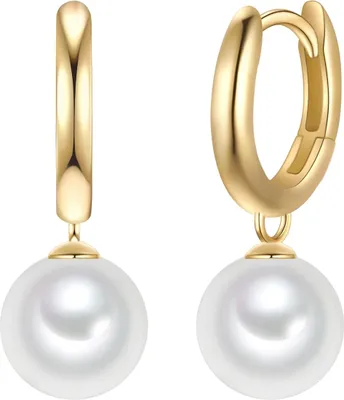 Produktbild von Rafaela Donata Creolen Sterling Silber Muschelkernperle 50110471