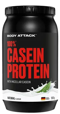 Produktbild von Body Attack 100% Casein Protein - 900 g Dose Natural