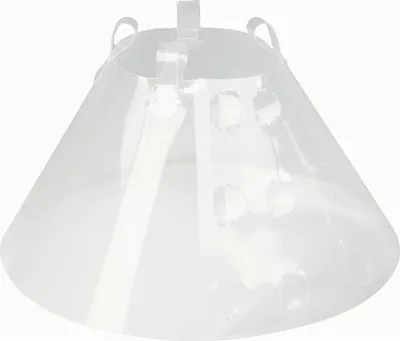 Produktbild von Hunde-Halskrause KVP Betsy Durchsichtig (63-78 cm)