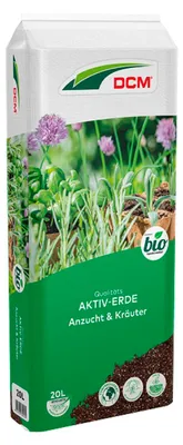 Produktbild von Cuxin DCM Aktiv-Erde Anzucht & Kräuter 20 L Anzuchterde Kräutererde