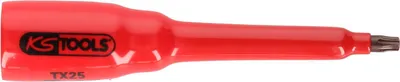 Produktbild von KS TOOLS 3/8' Bit-Stecknuss mit Schutzisolierung für Torx-Schrauben, T25, lang ( 117.2465 )