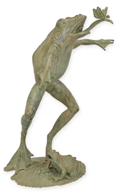Produktbild von Brunnen Bronze Frosch Replikat Retro Design Dekoration