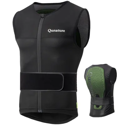 Produktbild von Qunature Rückenschutzweste Ski Rückenprotektor Motorrad Rückenschutz Schutz Weste S
