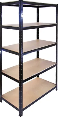 Obrázek produktu pro T-Rax Skladovací regál Garážový regál Sklepní regál Dílenský regál 90 cm x 45 cm x 180 cm