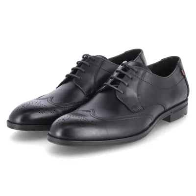 Zdjęcie produktu dla LLoyd męskie sznurowane buty / buty biznesowe / niskie buty FARLEY czarna gładka skóraRozmiar: 8½