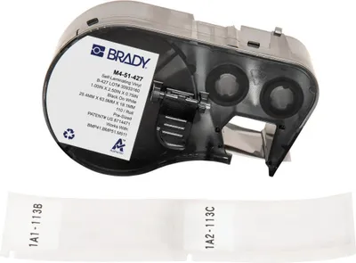 Immagine prodotto di Brady M4-51-427 Etichetta per stampante nera