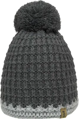 Produktbild von Döll Graue Kindermütze mit Bommel - 100%.Polyacryl