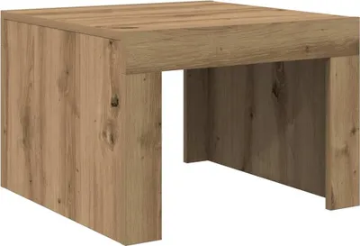 Obrázok produktu pre vidaXL Konferenčný stolík Artisan dub 50 x 50 x 35 cm materiál na báze dreva