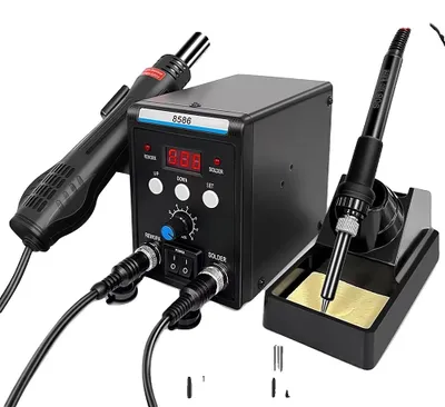 Produktbild von Lötstation, digitale Temperaturregelung, duale Funktionalität, 8586