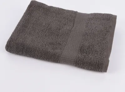 Produktbild von Qualitätsfrottee Handtuch 100% Baumwolle 500g/qm anthrazit grau Größe  Duschtuch 70 x 140 cm