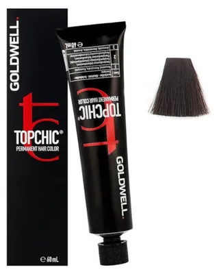 Immagine prodotto di Goldwell Topchic Tube 4N Medium Brown 60ml - colore permanente in tubo