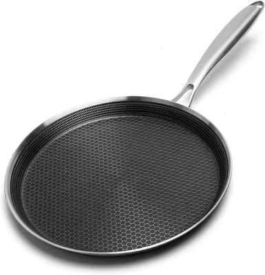Produktbild von Edelstahl Crepe Pfanne 30 cm, Antihaft, Induktion