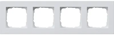 Productafbeelding van GIRA 0214295: Afdekraam, 4-voudig, plat