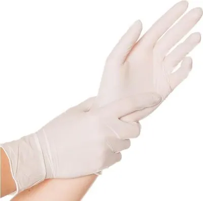 Produktbild von Franz Mensch Hygonorm Safe Fit - Handschuhe - Einweg - L - Nitrilkautschuk - weiß (Packung mit 200)