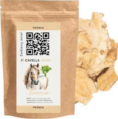 Obrázek produktu pro Lahůdky pro koně Sušený pastinák Přírodní Bez přísad
