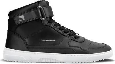 Produktbild von Barebarics Zing High Top Barefoot Leder Sportschuhe Schwarz EU 38 Herren,Damen Schwarz EU 38