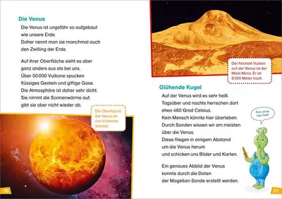 Produktbild von WAS IST WAS Erstes Lesen Band 2. Planeten