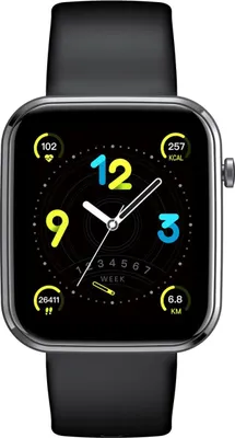 Produktbild von Celly TRAINERWATCHBK Smartwatch/ Sportuhr Touchscreen Chrom GPS