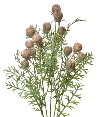 Image de Clayre & Eef fleur artificielle 47 cm rose plastique