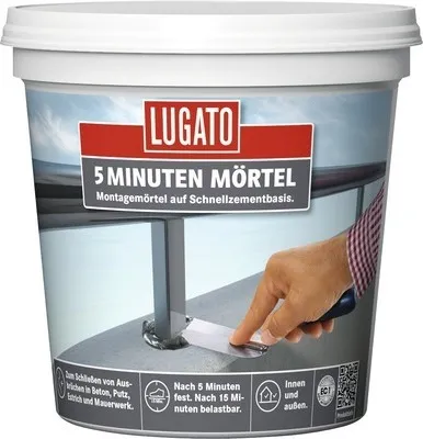 Zdjęcie produktu dla Zaprawa pięciominutowa LUGATO 1 kg