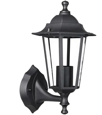 Produktbild von MONZANA® Außenlampe Anthrazit Wetterfest IP44 Alu E27 Laterne Vintage Strom Außen Wand Garten Leuchte Lampe Beleuchtung