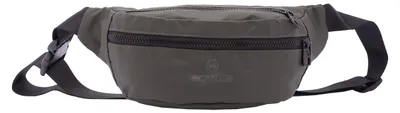 Productafbeelding van B Cavalli Heuptas voor heren, zwart, polyester, verstelbare schouderband, ritsvakken