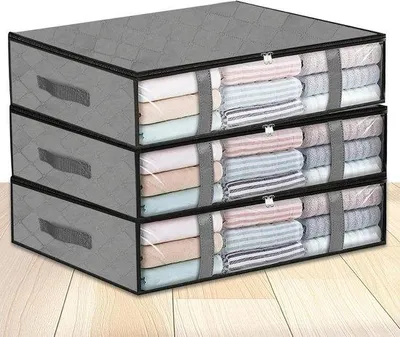 Image de Boîte de rangement à placer sous le lit