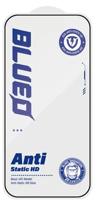 Zdjęcie produktu dla Blueo - Szkło hartowane do iPhone 16/17 Pro - Czarny KP38545