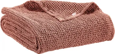 Produktbild von Plaid Recycle Maia Terrakotta 140 x 200 – sde   ld