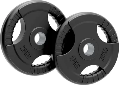Produktbild von Body Revolution Hantelscheiben 2x25kg Gummi Tri-Grip 50mm