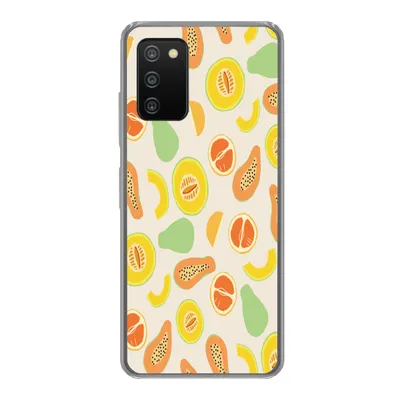 Produktbild von MuchoWow® Handyhülle Schutzhülle Hülle für Samsung Galaxy A03s Obst - Muster - Melone Silikon Softcase Handy Hülle - Schutz