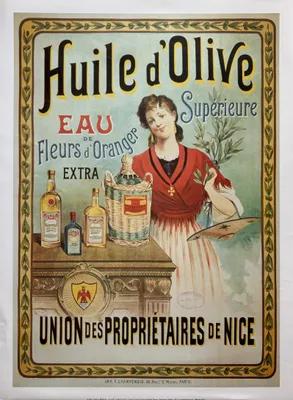 Immagine prodotto di Olio d'oliva - Proprio Nice - Poster 50x70 cm