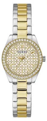 Produktbild von Guess Damen Uhr Armbanduhr MINI LUNA GW1100L3 Edelstahl