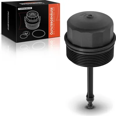Immagine prodotto di Frankberg 1x coperchio alloggiamento filtro olio per BMW Serie 3 E30 E36 E46 316 318 Serie 5 E34 518 Z3